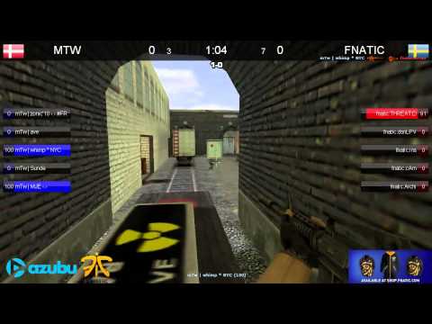 Fnatic 2008 vs MTW 2008 on de_train (2nd map) by ceh9