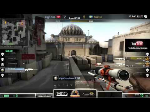 Fnatic vs Dignitas on de_dust2 @ FACE IT by ceh9