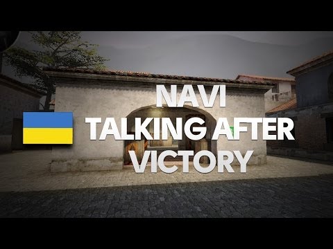 Na`Vi talking after Victory (RUS)