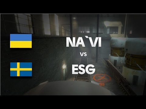 Na`Vi vs ESG on de_train (1st map) @ ESL ONE EU QUAL by ceh9