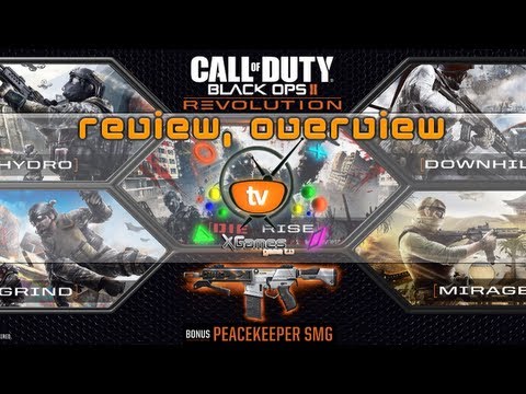 Обзор, овервью Call of Duty: Black Ops 2 Revolution DLC (review, overview)