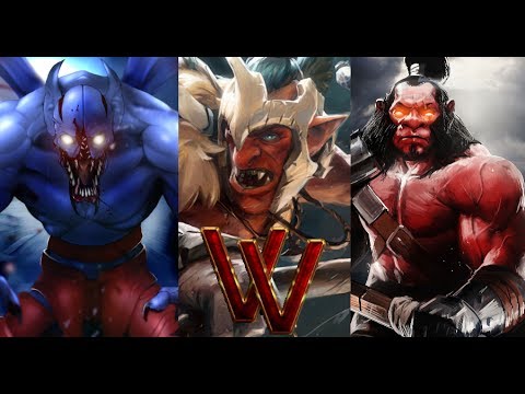 Dota 2 - азы для начинающих. Night Stalker, Axe, Troll Warlord ( по запросам зрителей )