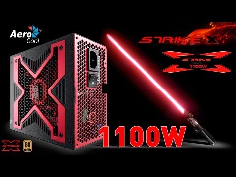 Питает даже световые мечи! Aerocool Strike-X 1100