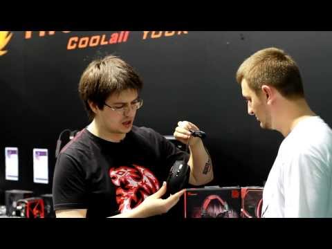 Выставка CEE 2013! Смотрим на игровую мышь Tt eSPORTS Volos Gaming!
