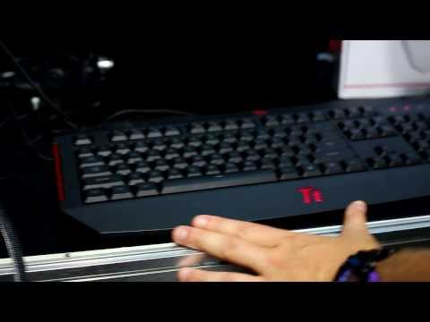 Выставка CEE 2013! Знакомимся с игровой клавиатурой Tt eSPORTS Challenger Illuminate!