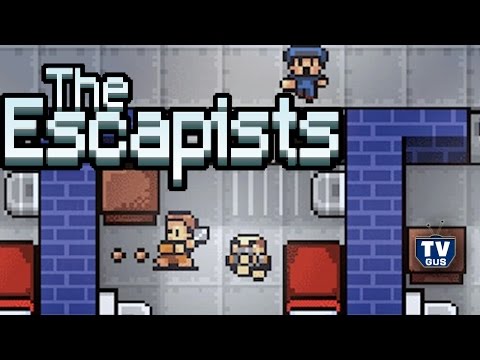 Видео обзор геймплея игры The Escapists (pc, 2015, отзыв, как играть и крафтить вещи)