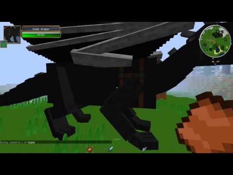 Обзоры модов minecraft 1.3.2 - 1.7.2 : Dragon Mounts — Летаем на драконах