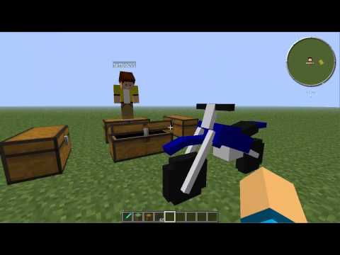 Обзоры модов minecraft 1.6.4, 1.7.2 : The Dirtbike - Байк
