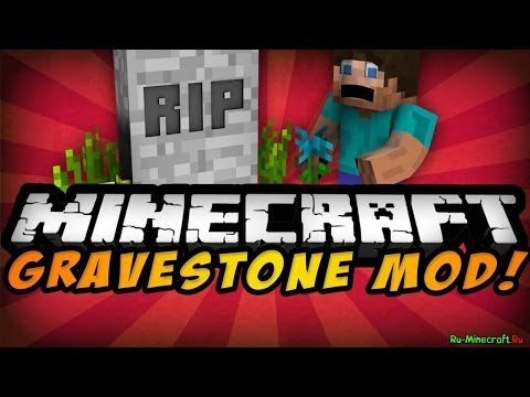 Обзоры модов minecraft 1.7.2 : Subaraki's GraveStones — Надгробия