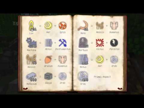Thaumcraft 4 - Как получить аспекты ?