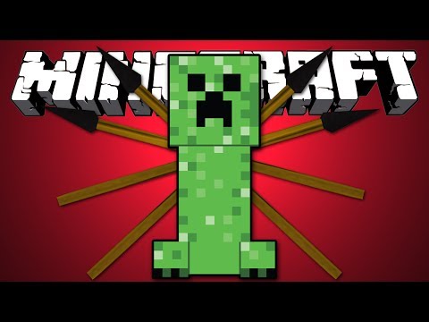 КРИПЕР ЛЮБИТ КОПЬЯ - Minecraft (Обзор Мода)