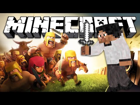 МОД CLASH OF CLANS - Minecraft (Обзор Мода)