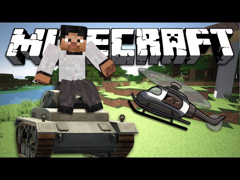ПРИРУЧИ ТАНК И ВЕРТОЛЕТ - Minecraft (Обзор Мода)