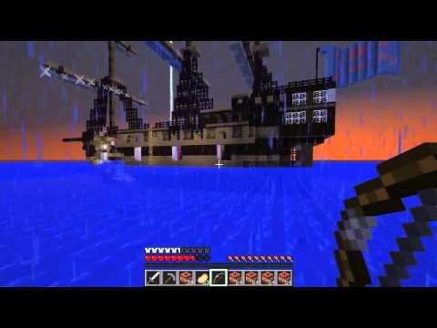 Морской Бой в Minecraft