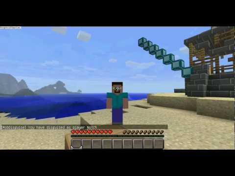 Обзор Bukkit плагинов Minecraft! MobDisGuise Spectate RealWinter