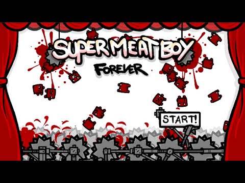 Анонс игры Super Meat Boy Forever для мобильных устройств