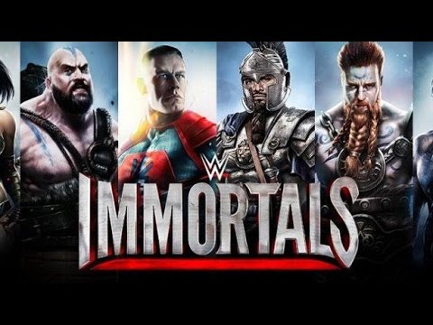 Анонс игры WWE Immortals для мобильных устройств.