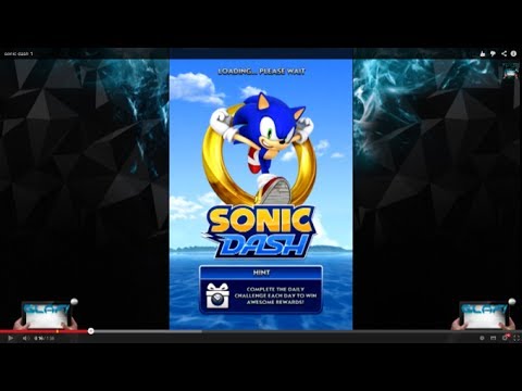 Sonic Dash игра на Андроид и iOS