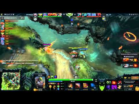 D2CL. Na'Vi vs Alliance, game 1. 09.03.2015