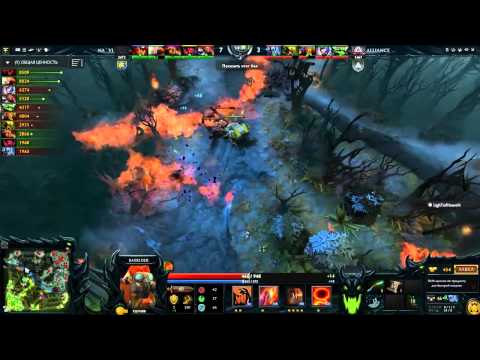 D2CL. Na'Vi vs Alliance, game 2. 09.03.2015