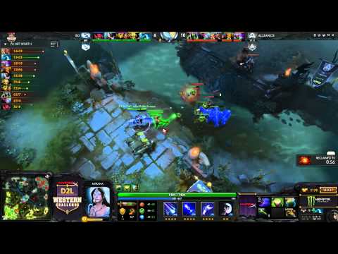 D2L. Alliance vs Evil Geniuses, bo3, game 2. 03.05.2014