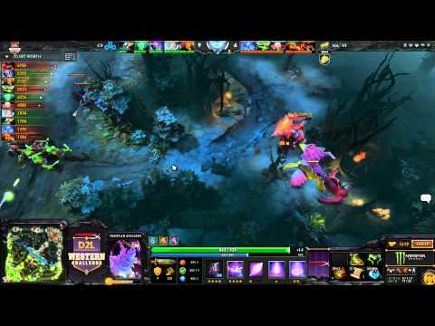 D2L. Cloud9 vs NaVi, bo3, game 2. 07.04.2014