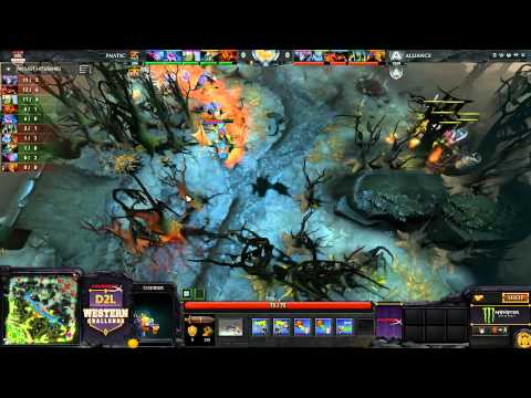 D2L. Fnatic vs Alliance, bo3, game 2. 15.04.2014