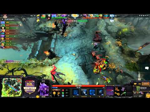 D2L. Grand Final. NaVi vs Evil Geniuses, bo5, game 1. 24.06.2014