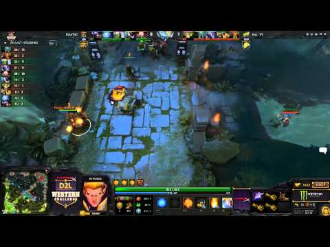 D2L. NaVi vs Fnatic, bo3, game 1. 16.04.2014