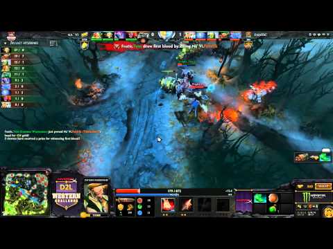 D2L. NaVi vs Fnatic, bo3, game 1. 20.06.2014