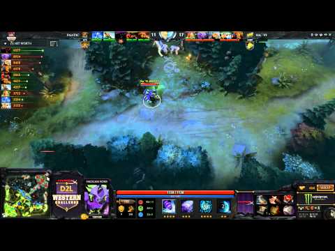 D2L. NaVi vs Fnatic, bo3, game 1. 23.06.2014 (Финал лузеров)