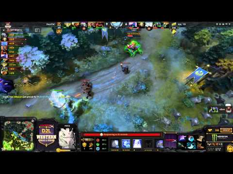 D2L. NaVi vs Fnatic, bo3, game 2. 20.06.2014