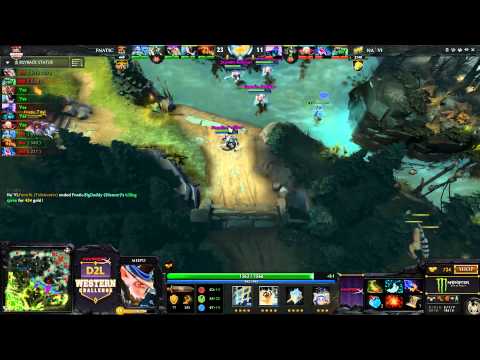 D2L. NaVi vs Fnatic, bo3, game 3. 20.06.2014