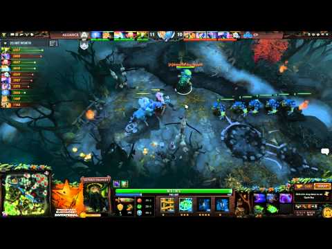 DreamHack Bucharest. Alliance vs Cloud9, bo3, game 1. 26.04.2014