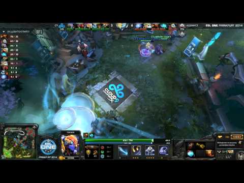 ESL One. Alliance vs Cloud9, bo3, game 1. 28.06.2014