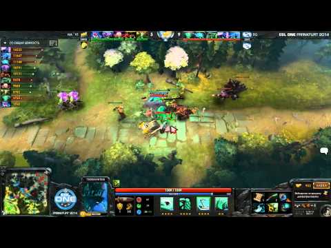 ESL One. NaVi vs Evil Geniuses, bo3, game 1. 29.06.2014