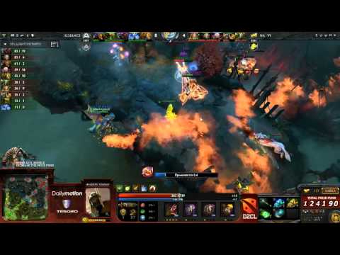 NaVi vs Alliance, bo5, game 1. 28.03.2014