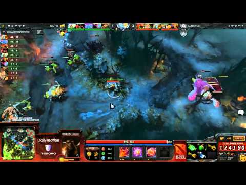 NaVi vs Alliance, bo5, game 2. 28.03.2014