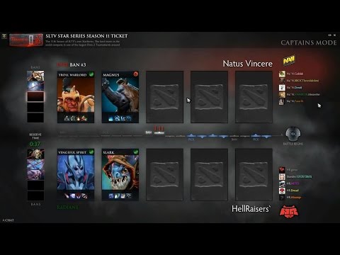 Starladder 11 Lan Finals. Na'Vi vs HellRaisers, bo3, game 1. 15.01.2015
