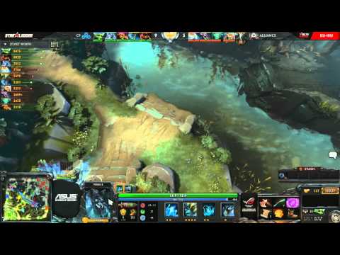 Starladder. Alliance vs Cloud 9, bo1. 27.08.2014