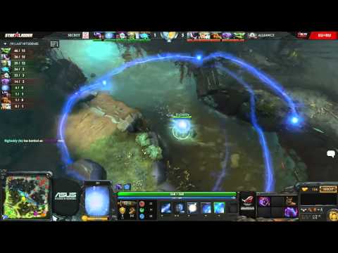 Starladder. Alliance vs Secret, bo1. 27.08.2014