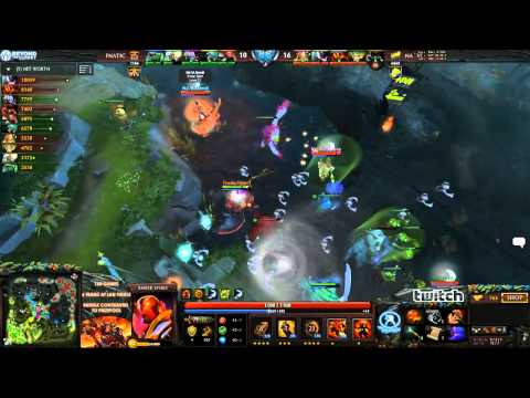 The Summit. NaVi vs Fnatic, bo1. 06.06.2014