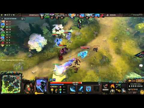 Aware vs RoX.KiS, TI4 квалификация, раунд 1, игра 1. 24.05.2014