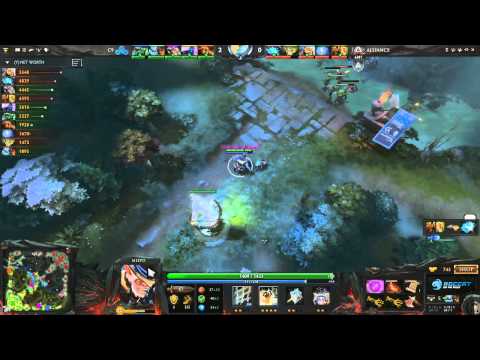 DreamLeague. Cloud9 vs Alliance, bo3, game 1. 15.06.2014. Финал винеров