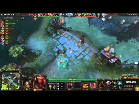 DreamLeague. EG vs Mouz, bo3, game 1. 14.06.2014