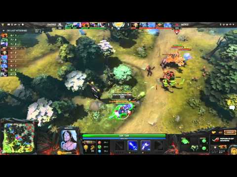 DreamLeague. Empire vs Mouz, bo3, game 2. 16.06.2014. Полуфинал лузеров