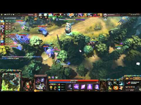 DreamLeague. Fnatic vs Alliance, bo3, game 2. 14.06.2014
