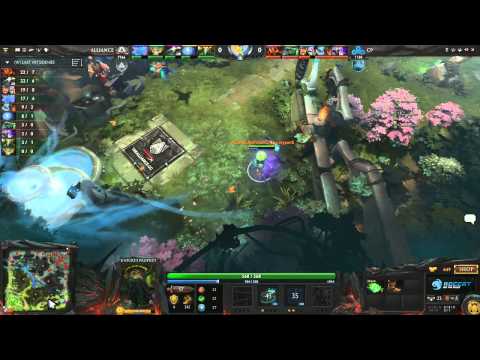 DreamLeague. Grand Final. Alliance vs Cloud9, bo5, game 1. 16.06.2014