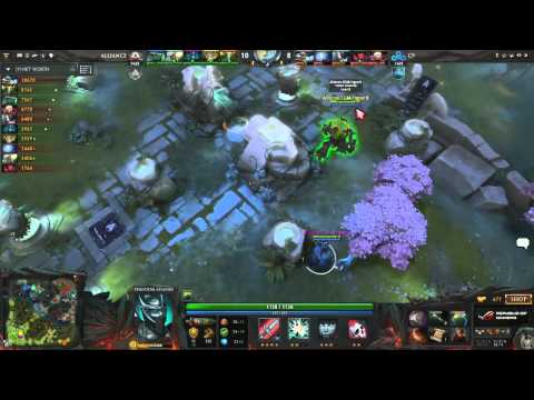 DreamLeague. Grand Final. Alliance vs Cloud9, bo5, game 3. 16.06.2014