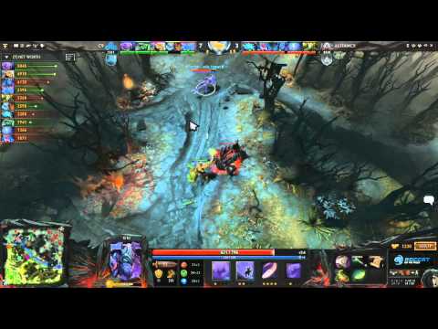 DreamLeague. Grand Final. Alliance vs Cloud9, bo5, game 4. 16.06.2014